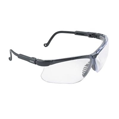 UVEX GENESIS BLK FRM CLEAR HS LENS